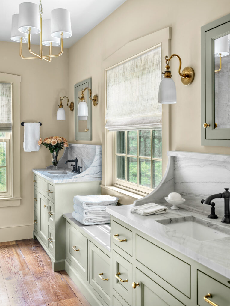Sage Bathroom - Stone Hall Cabinetry