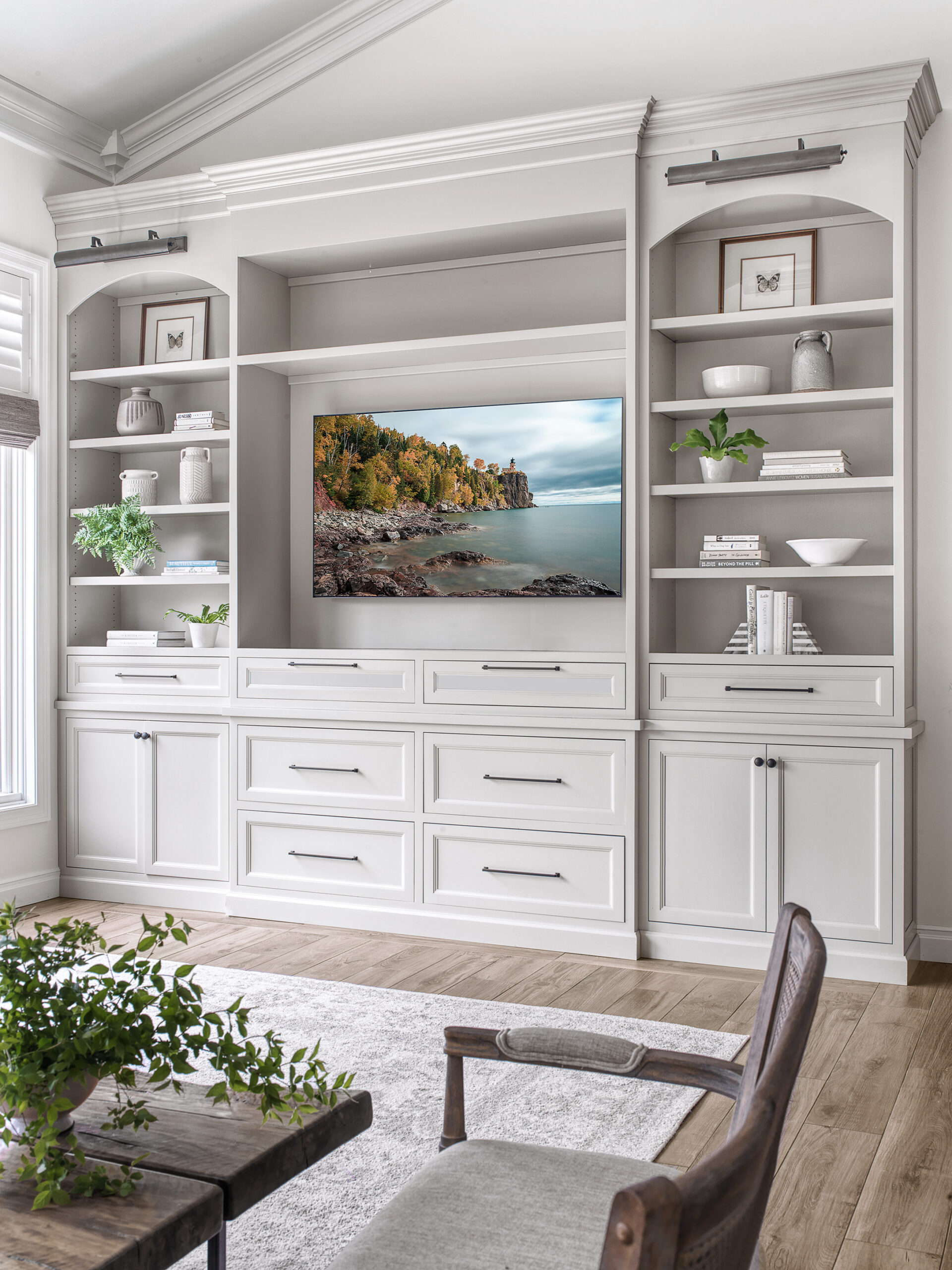 Chamblee Living Room - Stone Hall Cabinetry