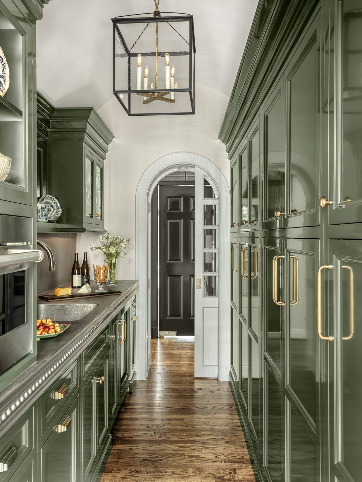 high gloss green bar